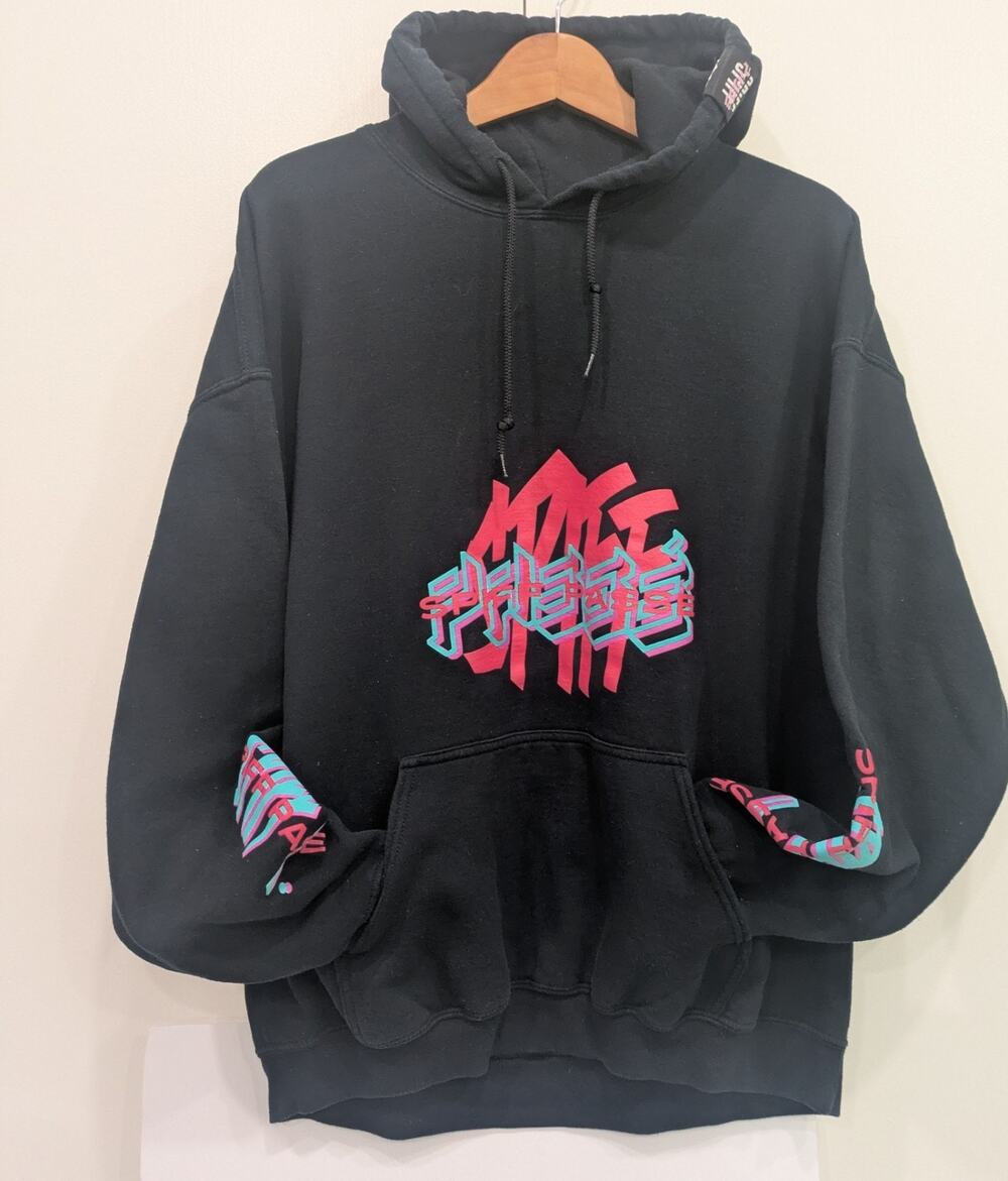 SPiFF Passé Black Graphic Hoodie Bay Area Streetwear GEAR SPiFF Men’s XLarge